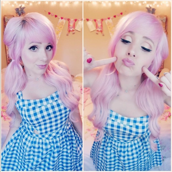 Dahlia ASOS Blue Gingham Dorothy Dress - Picture 5 of 6